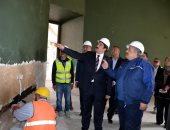 صور.. محافظ القليوبية يتفقد أعمال ترميم قصر محمد علي في شبرا الخيمة