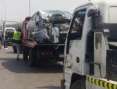 إصابة 9 أشخاص فى حادث انقلاب سيارة أجرة بأسوان