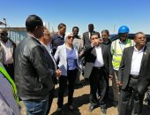 وزيرة البيئة تتفقد المحطة الوسيطة بأسوان بعد رفع تراكمات المخلفات