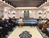 وزير الخارجية يلتقى نائب رئيس الوزراء العمانى فى مسقط 