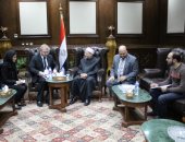 مفتى الجمهورية يستقبل سفير نيوزيلندا لتقديم واجب العزاء فى ضحايا المسجدين