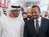 محمد بن زايد بعد زيارة الأولمبياد الخاص بأبو ظبى مع أبى أحمد:  مشاعر مفعمة بالحماس