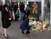 صور.. الأمير هارى وقرينته يقدمان العزاء فى ضحايا هجوم نيوزيلندا الإرهابى