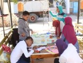 اتحاد طلاب جامعة الوادى الجديد ينظم معسكر خدمة عامة بالمدينة الجامعية 