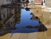 مياه الصرف الصحى تغرق قرية بمركز دمنهور بالبحيرة 