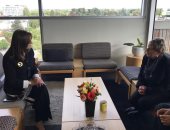 وزيرة الهجرة تلتقى وزير الدفاع وعمدة مدينة كرايستشيرش النيوزيلنديين