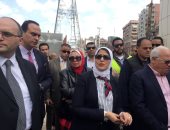 فيديو وصور.. وزيرة الصحة تتفقد مستشفى بورسعيد العام استعدادًا لتطبيق التأمين الصحى