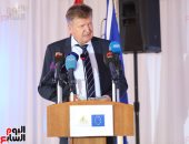 فيديو وصورو.. سفير الاتحاد الأوروبى: 120 مليون يورو لدعم الأمن المائى بمصر
