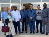وصول القافلة الطبية لجامعة أسوان إلى دولة جيبوتى
