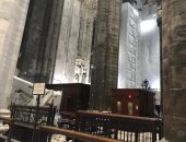 فيديو وصور.. إعادة ترميم كنيسة الدومو أشهر المعالم السياحية فى ميلانو الإيطالية