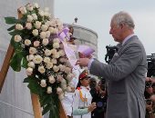 الأمير البريطانى تشارلز يشارك فى وضع إكليل الزهور فى نصب خوسيه مارتى فى هافانا