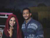 من الكواليس.. نسرين أمين لـ"محمد رمضان": حبيبي يا زلزال