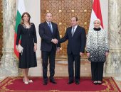صور.. رئيس بلغاريا: نتطلع للتعاون الصناعى والعسكرى مع مصر وسنوقع اتفاقيات جديدة اليوم