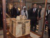 جولة للرئيس البلغارى فى مسجد محمد على بالقلعة.. صور