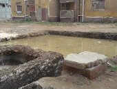 شكوى من وجود بركة مياه بمنطقة مساكن الجمالية بالدقهلية