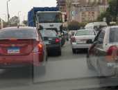 فى شارع حسن مأمون.. هشام التقط صورة لسيارة نفايات تسير عكس الاتجاه