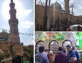 صور.. افتتاح مولد السيدة زينب وسط تحذيرات "الأوقاف" بمنع الاختلاط والأكل داخل المسجد.. الأنوار تكسو المسجد وضريح "أم العواجز".. وندوات توعوية بالمشاركة بالتعديلات الدستورية.. وياسين التهامى يحيى الليلة الختامية