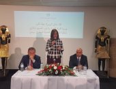 صور.. وزيرة الهجرة للجالية المصرية فى سيدنى: مصر آمنة بمساندة أبناءها