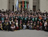 صور.. هندسة القاهرة تحتفل بخريجى دفعة 2018 وتكرم جيل الرواد من دفعة 1968