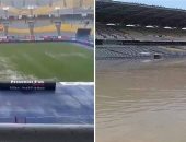 "امسك هبدة".. صورة مفبركة لغرق أرضية ستاد برج العرب قبل قمة الأهلى والزمالك