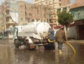 صور.. محافظ الشرقية يوجه رؤساء المدن برفع مياه الأمطار من الشوارع