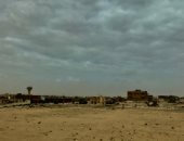 رياح متوسطة وغيوم كثيفة تغطى سماء محافظة شمال سيناء