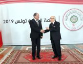 الرئيس السيسى يصل مقر انعقاد القمة العربية 30 بتونس