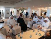 تركى آل الشيخ يحتفى بزيارات الأمير محمد بن سلمان على كلمات أغنية "شامخ"