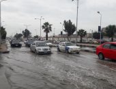 فيديو وصور.. نوة الحسوم تغرق بورسعيد وتتسبب فى رفع منسوب المياه بالشوارع 