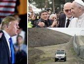 المهاجرون صداع فى رأس البيت الأبيض.. بابا الفاتيكان: من يريدون بناء الجدران سيبقون أسرى لها.. الرئيس الأمريكى يواصل التصدي لظاهرة الهجرة.. ومسئولو إدارته يطالبون الكونجرس بإجراءات حقيقية لحماية الحدود