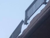 شكوى من تهالك بعض اجزاء السور الحديدى لكوبرى"السلام-الحرفيين"