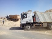  رفع 1200 طن مخلفات زراعية وقمامة من أحياء مدينة الخارجة خلال شهر