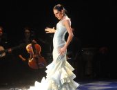 الأسبانية اورسولا تقدم رقصات الفلامنكو على المسرح الكبير بالأوبرا