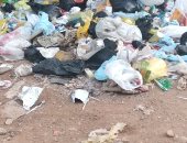 شكوى من انتشار القمامة بشارع العقاد فى أسوان
