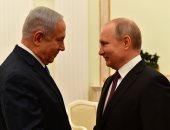 بوتين يلتقى نتنياهو فى الكرملين لمناقشة المستجدات حول سوريا
