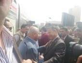 محافظ بنى سويف: وزير النقل وافق على إنشاء كوبرى أعلى مزلقان المديرية