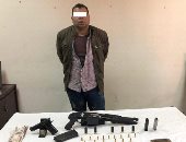 ضبط عنصر إجرامى شديد الخطورة بحوزته أسلحة نارية وذخائر ومواد مخدرة بطنطا