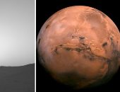 صور.. مركبة ناسا تلتقط لحظة تعرض المريخ لكسوف الشمس