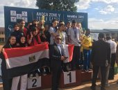 صور .. تسليم ميداليات الفائزين في دورة حوض النيل 