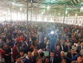 "صور" بحضور الألاف.. مؤتمر جماهيرى حاشد حول التعديلات الدستورية بكفر الدوار