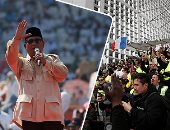 صور.. العالم هذا الصباح.. مظاهرات الغضب تجتاح فنزويلا والشعب يتظاهر ضد مادورو.. مظاهرات جديدة لمحتجى السترات الصفراء فى فرنسا.. والمرشح الرئاسى الإندونيسى برابوو سوبيانتو يلقى كلمة فى تجمع بجاكرتا