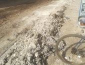 تدهور طريق بقرية الشين بالغريبة يخدم آلاف المواطنين ومطالب بإصلاحه