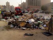 شكوى من تحول محطة هاميس بالشارع الجديد فى شبرا الخيمة لمقلب قمامة