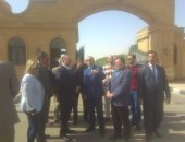 صور.. محافظ القاهرة يتابع أعمال تطوير محيط استاد الدفاع الجوى