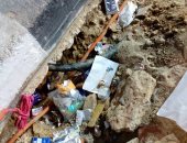 كابل كهرباء ضغط عالى يهدد أهالى المقطم