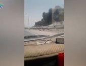 فيديو.. حريق فى دولة قطر.. والدفاع المدنى يعجز عن السيطرة عليه
