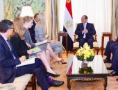 السيسى يستقبل "إيفانكا ترامب".. وابنة الرئيس الأمريكي تشيد بجهود تمكين المرأة بمصر