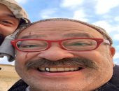 سيلفى "بهلول الحمش" مع كريم محمود عبد العزيز من كواليس مسلسل هوجان