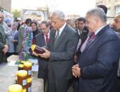 محافظ المنوفية يشهد إفتتاح معرض منتجات التعليم الفنى 