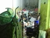 صور.. مكان لتدوير القمامة يهدد أهالى شارع الناصف لدين الله بإمبابة